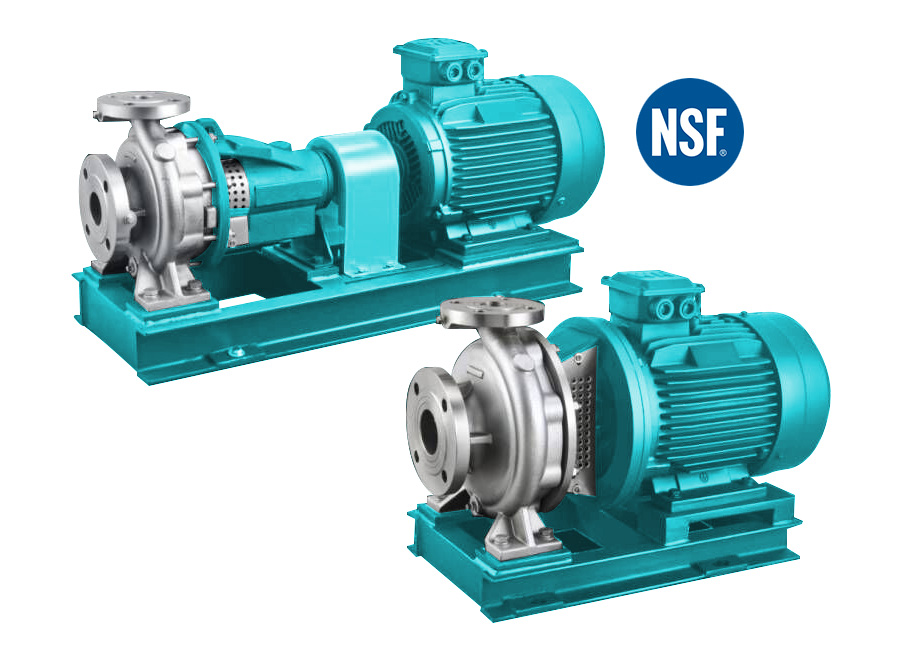 Single -stage centrifugal pump Zen (pump with end absorption)